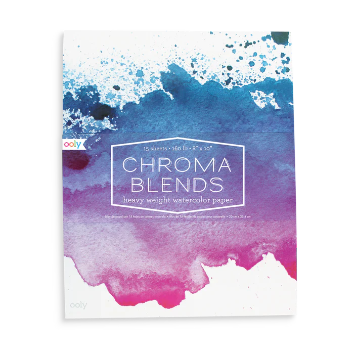 Ooly Chroma blends stevig Aquarelpapier