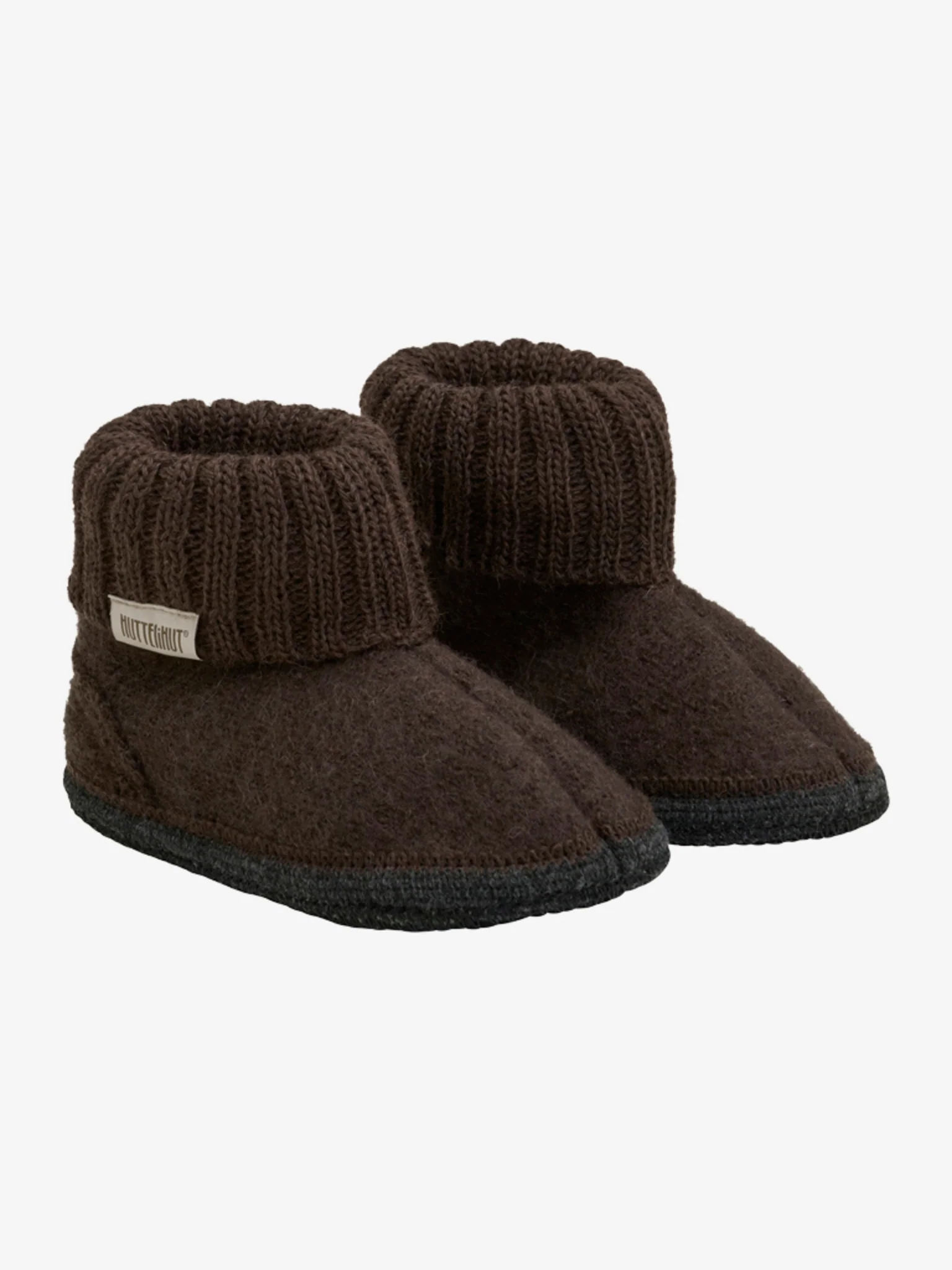Wollen slofjes – Coffee Bean