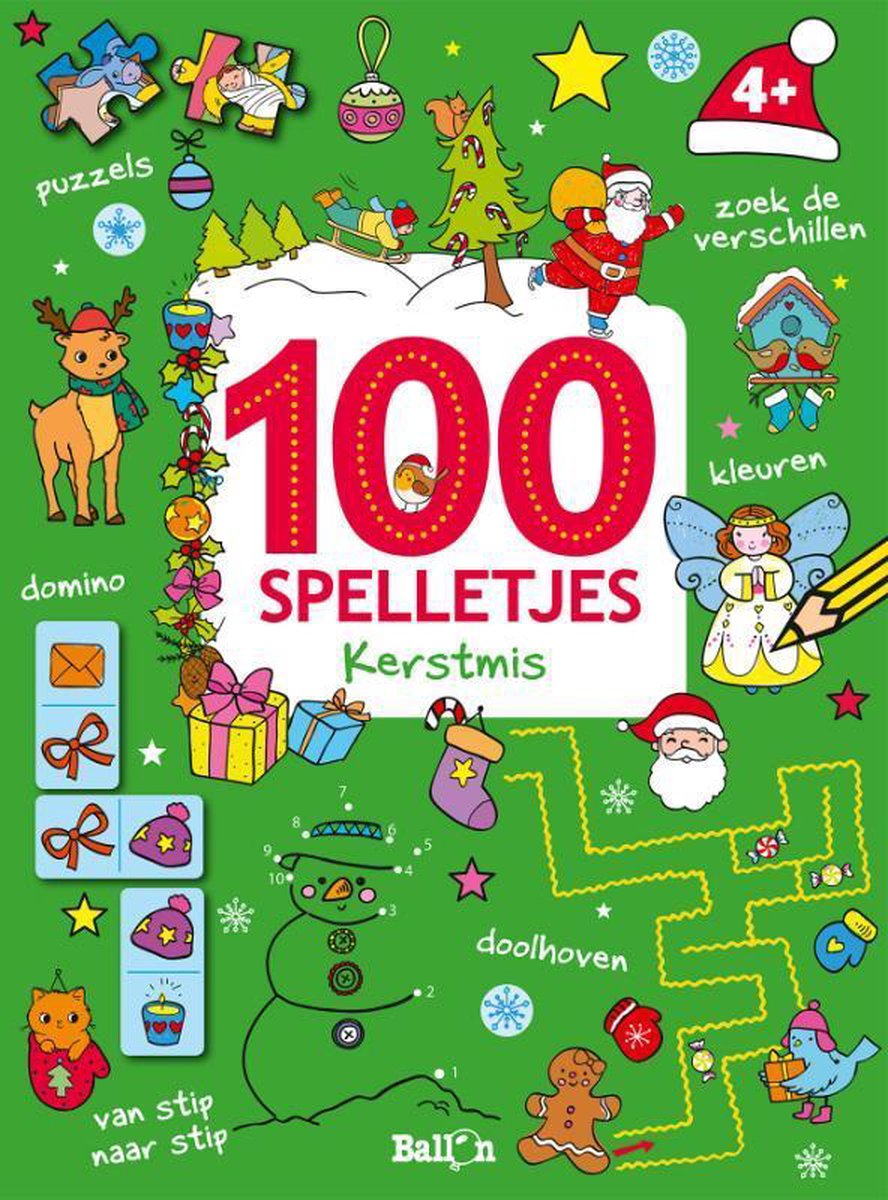 100 spelletjes 0 – Kerstmis (4+)