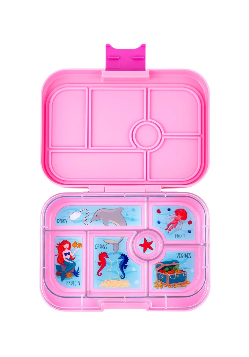 Yumbox original 6 vakken Power Pink Mermaid tray