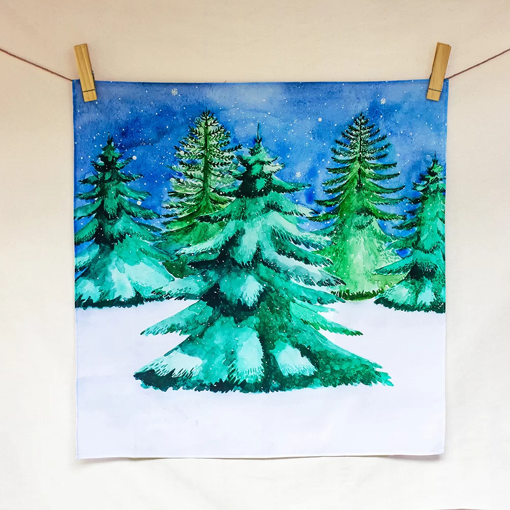 Wonderie Speeldoek The Christmas tree