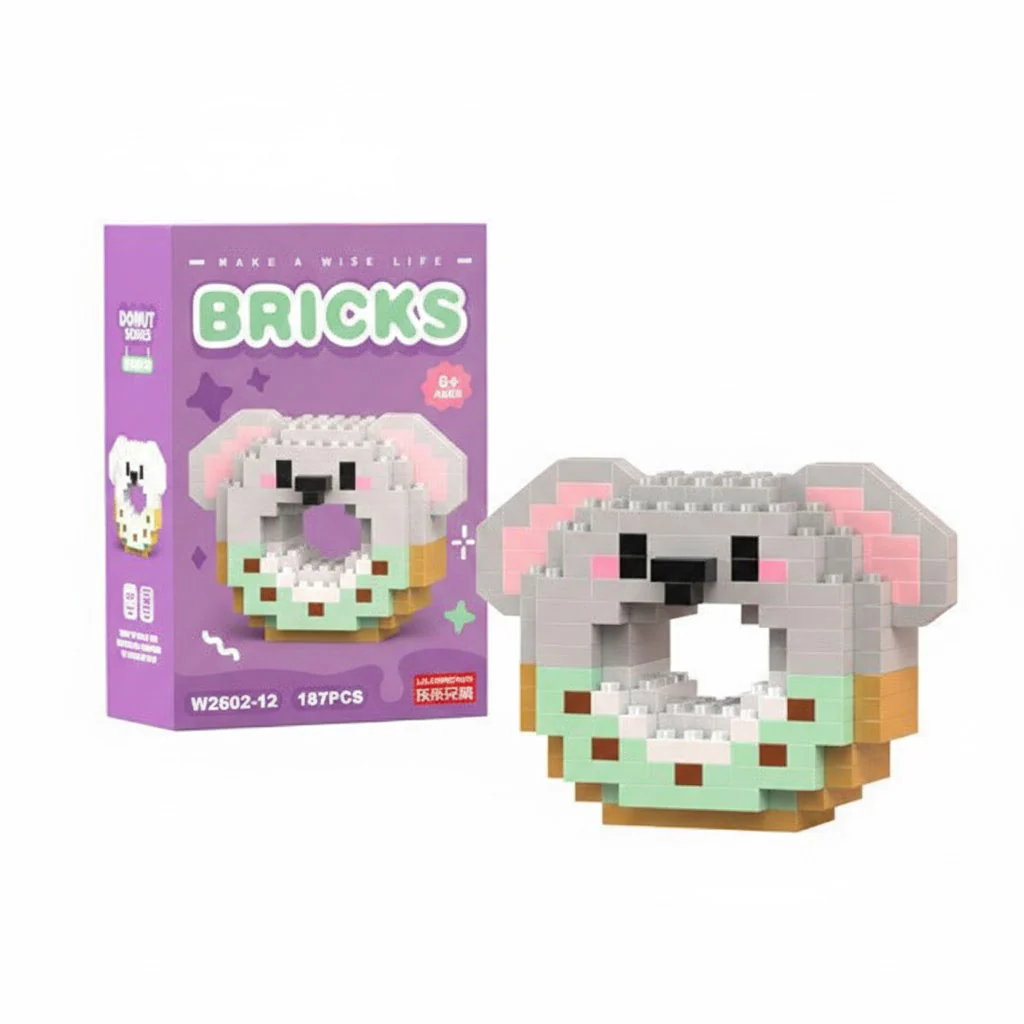 Mini Bricks - Koala Donut - Afbeelding 2